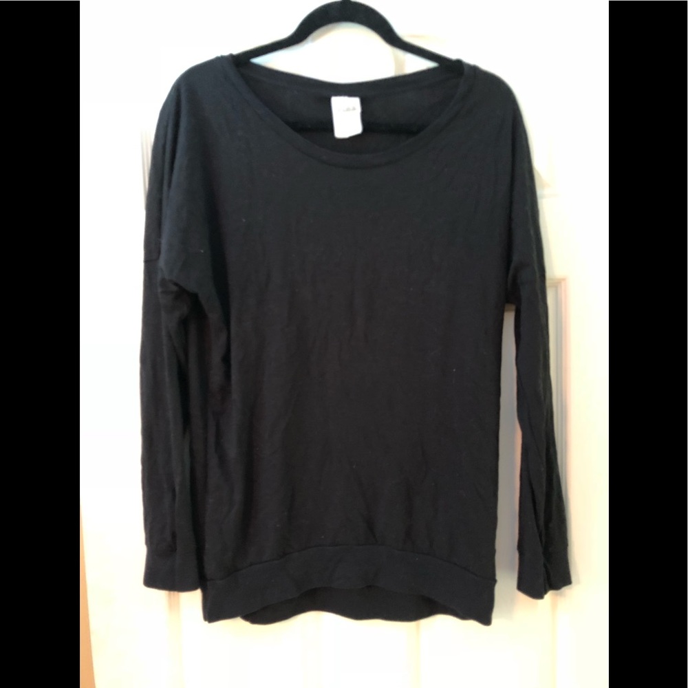 PINK Victoria Secret Black Shirt Medium